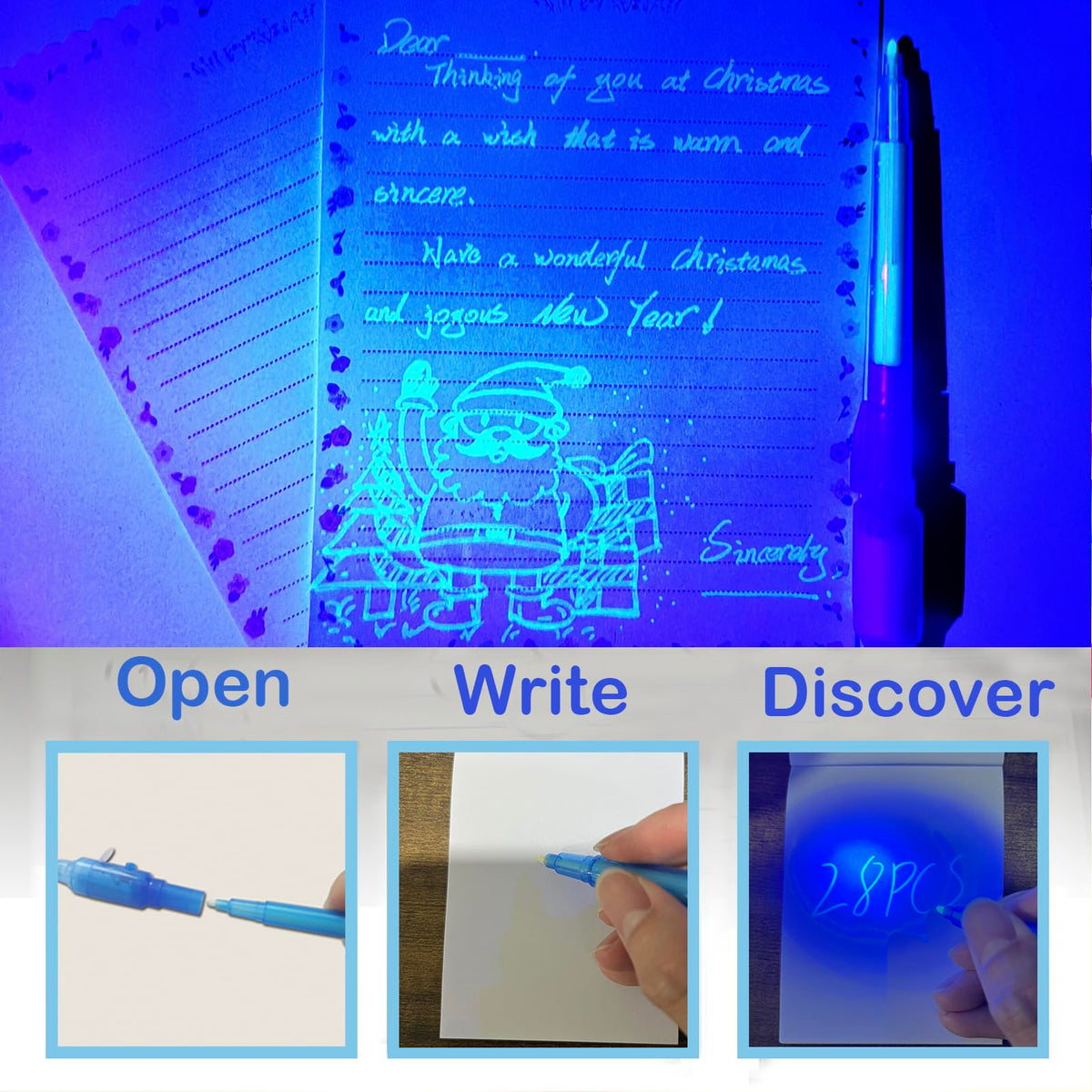 SCStyle 28 mini notepads included for secret writing and planning.