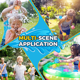 SCUATANBE durable water balloons support long-lasting seasonal fun for kids aged 4-12