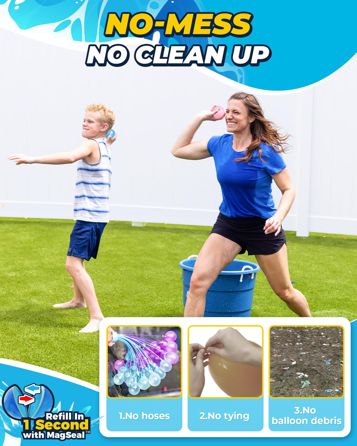 SCUATANBE refillable-silicone-balloons soft and easy to handle