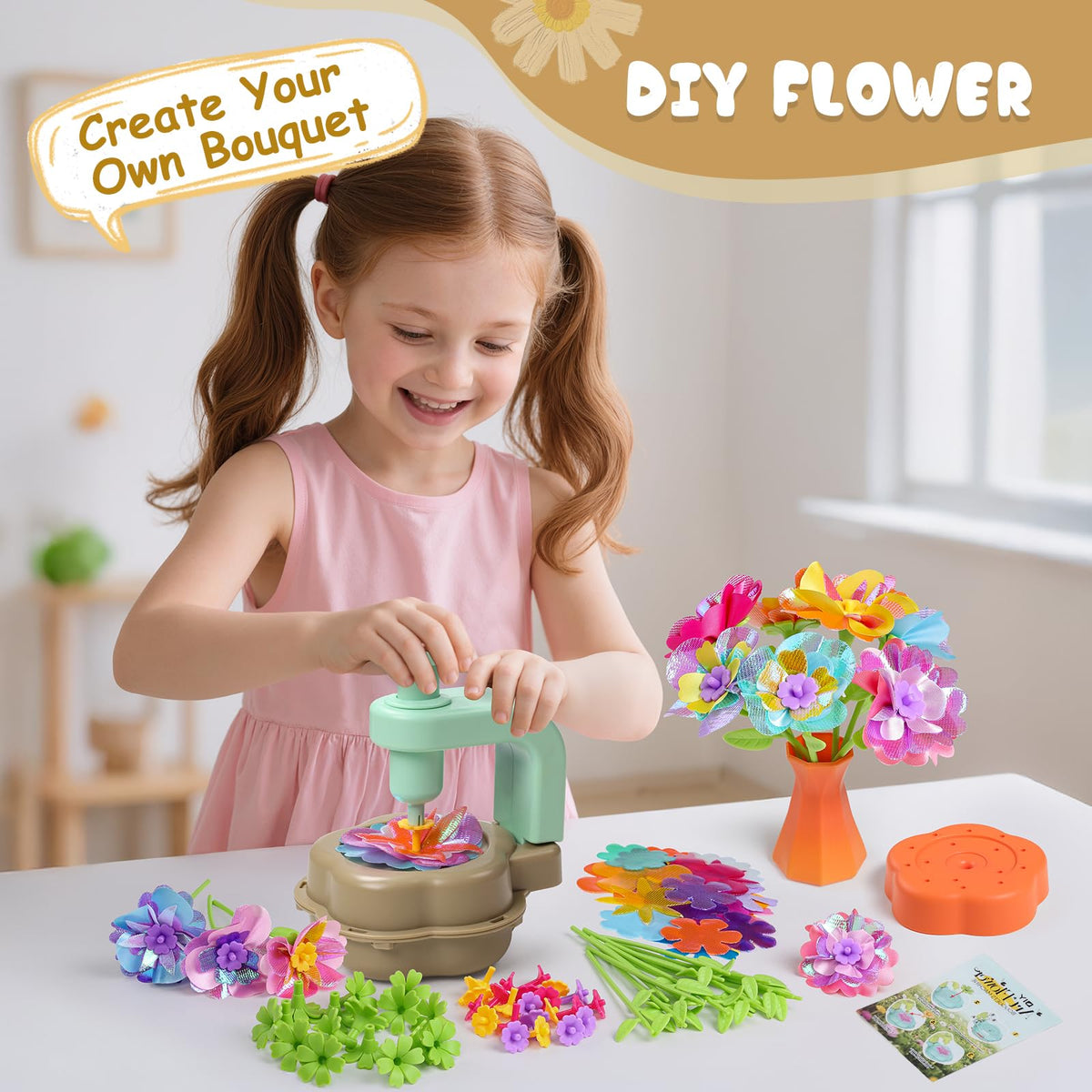Scvcid fabric petals offer soft, colorful petals for imaginative floral crafts.