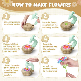 Scvcid flower arrangement base demonstrates sturdy structure for bouquets.