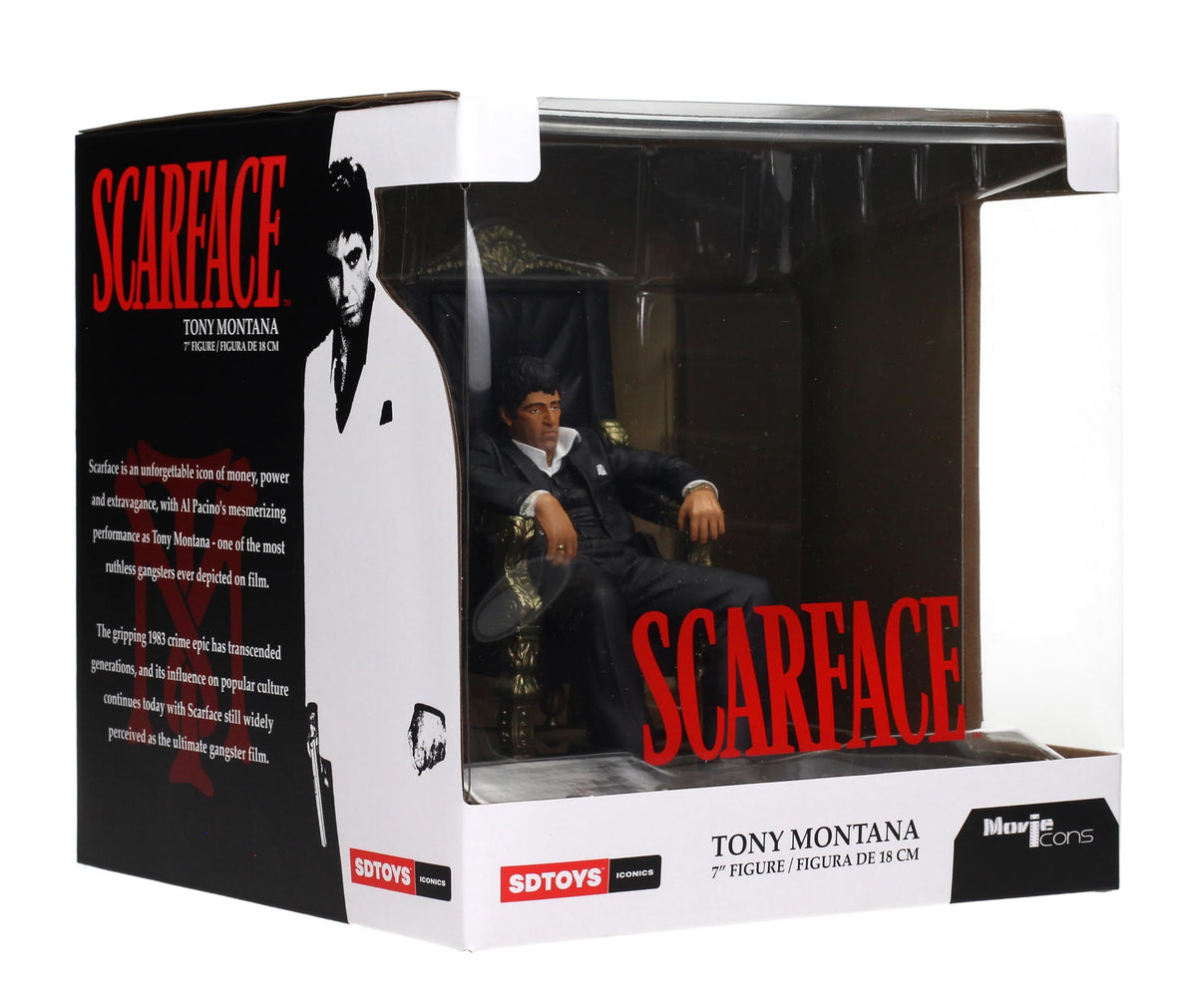 SD TOYS Scarface figure ideal for diorama setups.