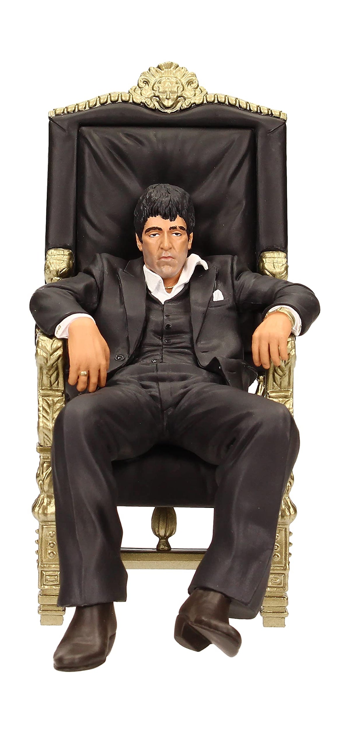 SD TOYS Scarface Tony Montana detail highlights a collector-worthy pose.