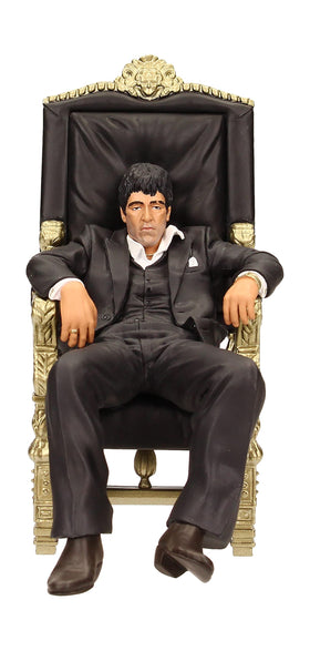 SD TOYS Scarface Tony Montana detail highlights a collector-worthy pose.