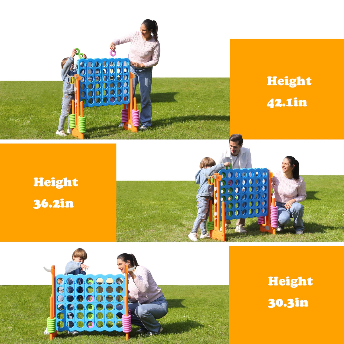 SDADI durable HDPE construction featured for long lasting yard entertainment