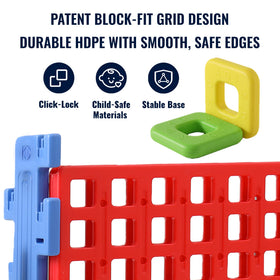 SDADI durable HDPE with smooth edges for kid safety outdoors