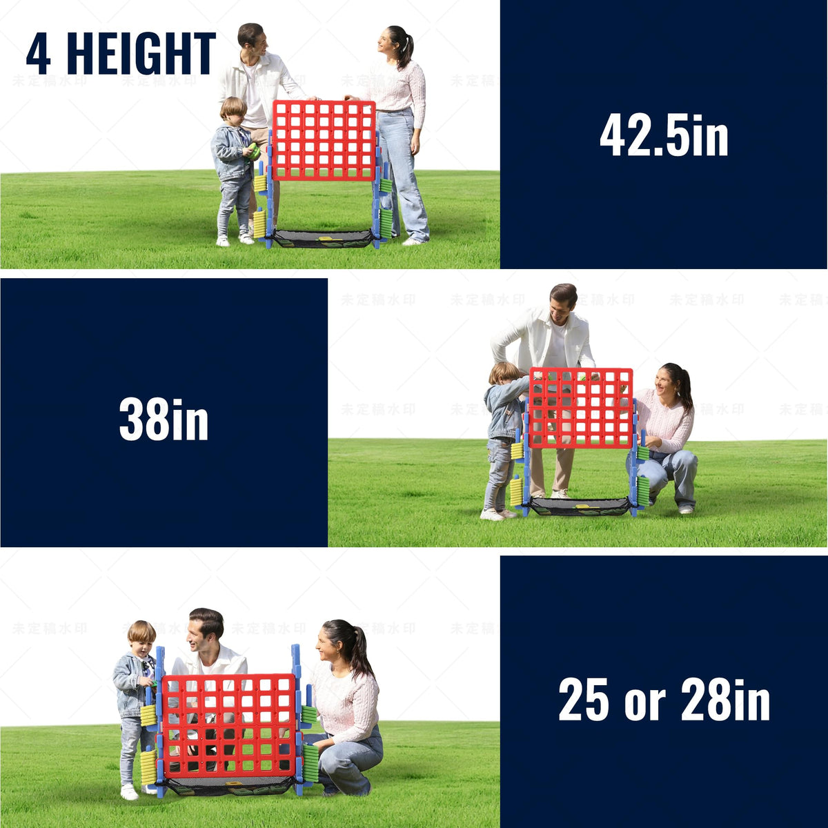 SDADI portable family game set ideal for backyard, beach, or park