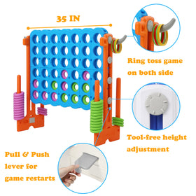 SDADI ring toss component shown ready for quick setup and fun