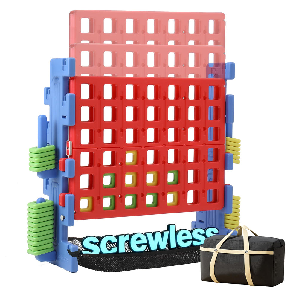 SDADI screwless giant 4-in-a-row with snap-in design for quick setup