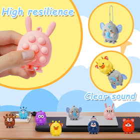 Sdatoy bear pop fidget with suction cup ideal for classroom prizes.