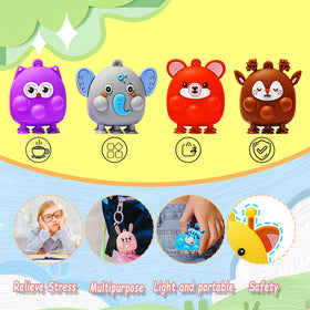Sdatoy penguin pop fidget offers bite-sized stress relief on the go.