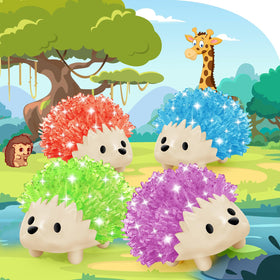 Sdaymol hedgehog green crystal forming, classroom activity