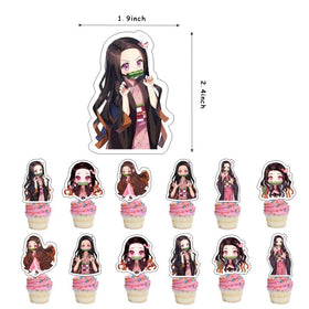 SDONY Nezuko balloon designs in multiple variants to customize the scene.