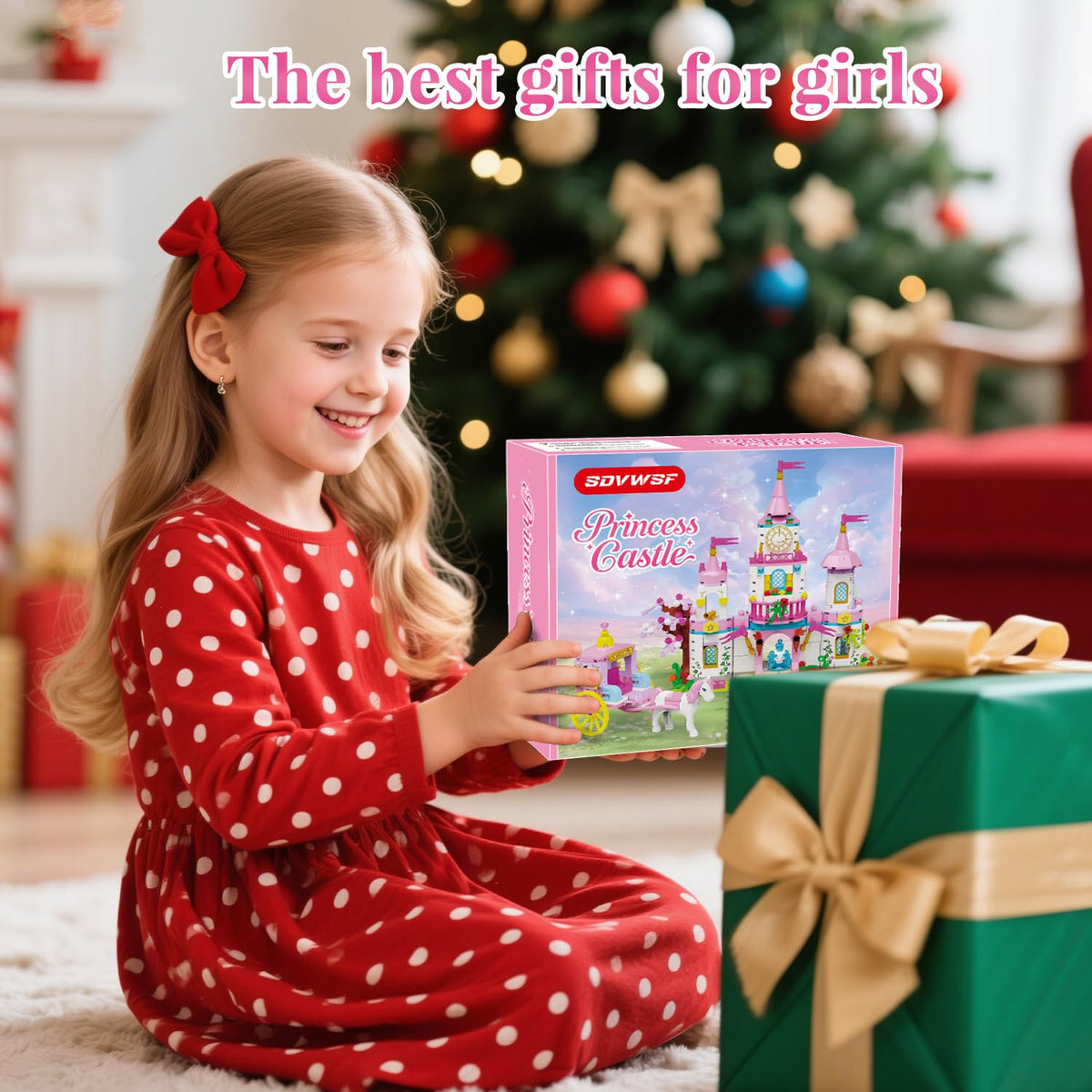 SDVWSF Princess Castle assembled play promotes creativity and shared fun