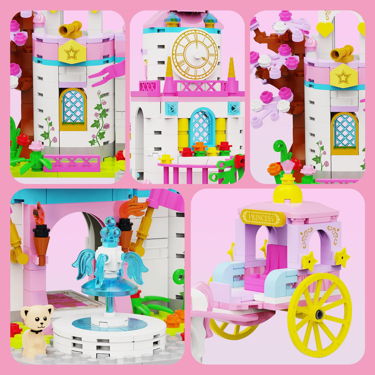 SDVWSF Princess Castle garden details boost visual storytelling
