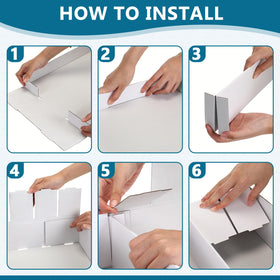 Seajan moisture resistant box material guards cards during storage.