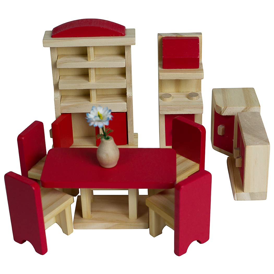 Seanmi bathroom set with toilet and sink for daily routine play