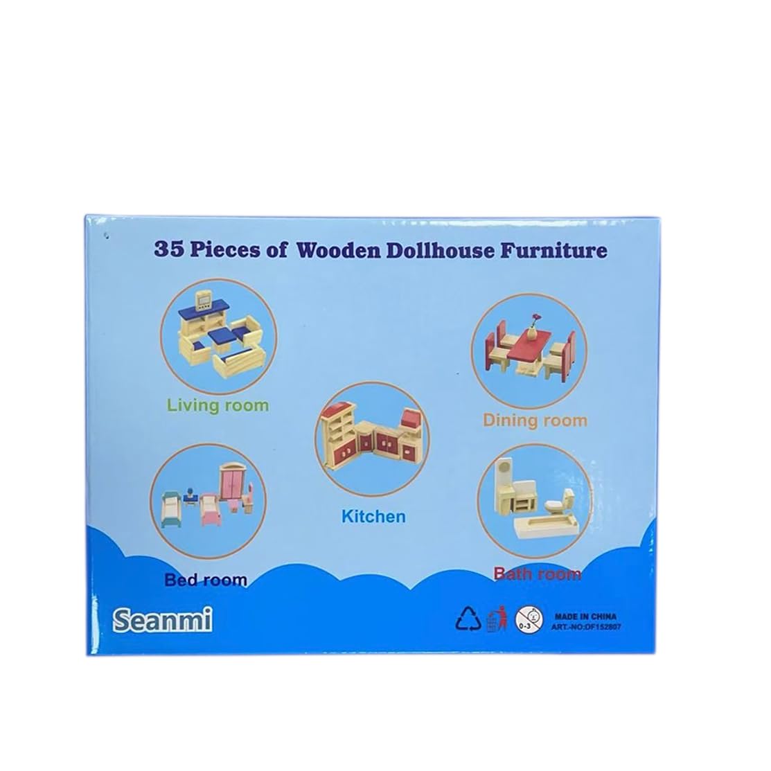 Seanmi beds with cushions for cozy pretend slumbers