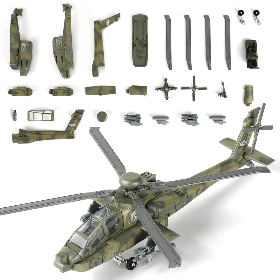 SEBUNAS AH-64 Apache 1:72 box front displays branding for collectors.