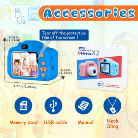 Seckton Upgrade Kids Selfie Camera makes a great gift for kids.