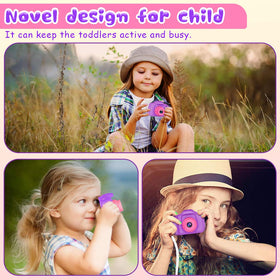 Seckton Upgrade Kids Selfie Camera shockproof shell protects hands