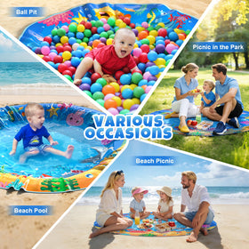 SEDITY ocean-themed design captures toddler attention with friendly sea creatures.