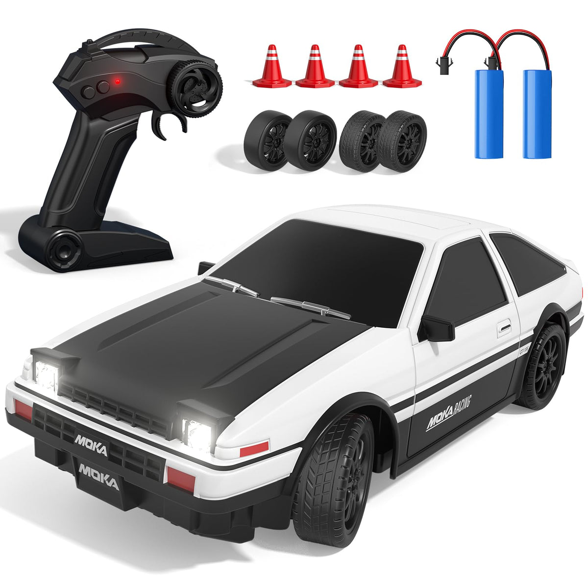 SEDITY RC Drift Car 1:24 front view showing agile steering for thrilling races