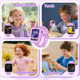 Sedzofan Kids Smart Watch alarm settings help kids manage routines.