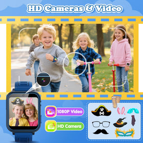 Sedzofan Kids Smart Watch games menu emphasizes fun learning on a compact screen