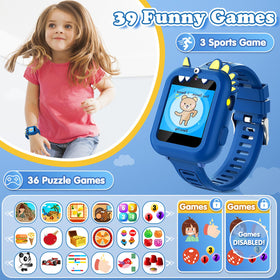 Sedzofan Kids Smart Watch pedometer display shows activity tracking during play