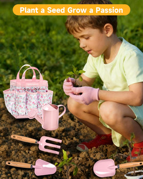 Seedypop sturdy tote bag with tools helps carry gear and supplies.