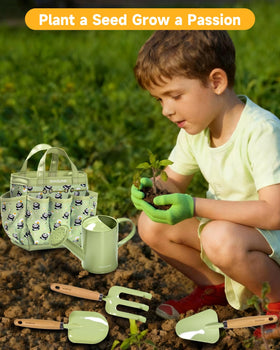 Seedypop tote bag holds tools, hats, and harvests for tidy outdoor moments