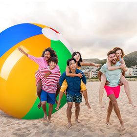 Seematn jumbo ball enhances summer parties, pool games, and beach activities
