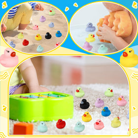 Seematn colorful ducks add whimsy to birthdays showers and summer pool time