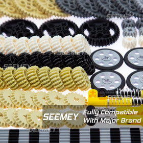 SEEMEY wheel tire sprocket link assemblies for smooth motion