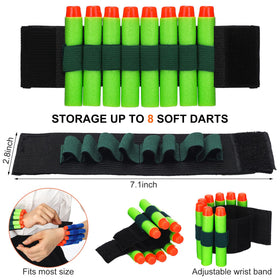 Seenelling foam bullets deliver safe, battery-free action up to 15 feet