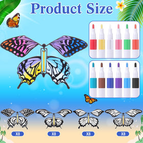 Seenelling color pens: 12 pack for vibrant butterfly coloring and creative art activities.