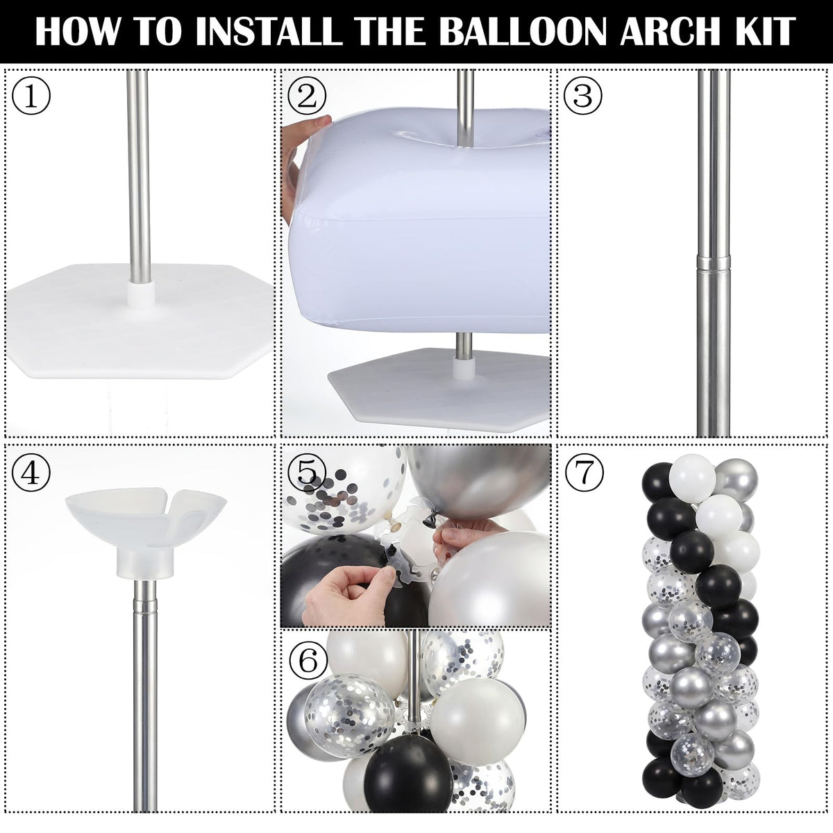 Seenelling Crown foil balloon provides upscale crowning accent for photo ops.