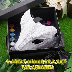 Seenelling Dino Mask Realistic Texture delivers an authentic prehistoric look.