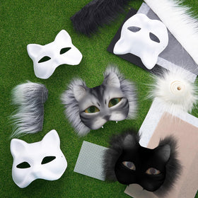 Seenelling DIY Therian Mask Kit plastic mesh sheets for precise shaping