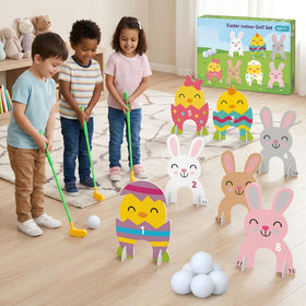 Seenelling Easter golf set usable indoors and outdoors for Easter gatherings