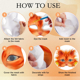Seenelling felt fabric sheets 20x30 cm skin-friendly and easy to shape