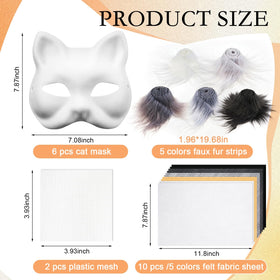 Seenelling felt fabric sheets ideal for easy shaping and paint application.