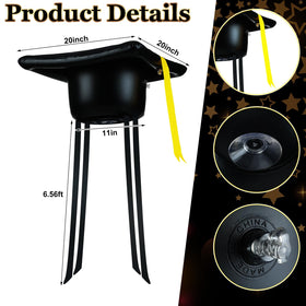 Seenelling car decoration with ribbon attachment ready for use