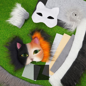 Seenelling plastic mesh sheets ideal for shaping and detailing masks.