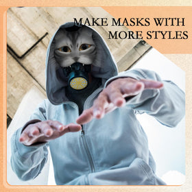 Seenelling plastic mesh sheets easy to trim and fit masks.