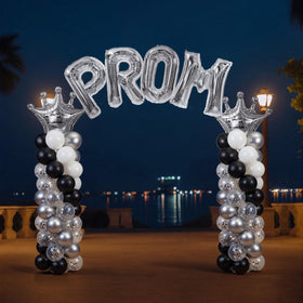 Seenelling Prom Decor Set enhances party backdrop with coordinated color and shine.
