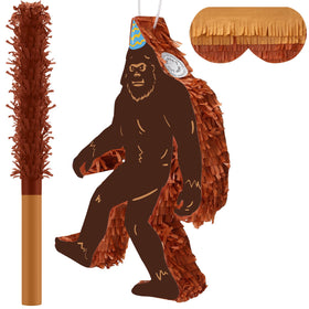 Seenelling Sasquatch Pinata 3D gorilla ready to hang for vibrant party décor