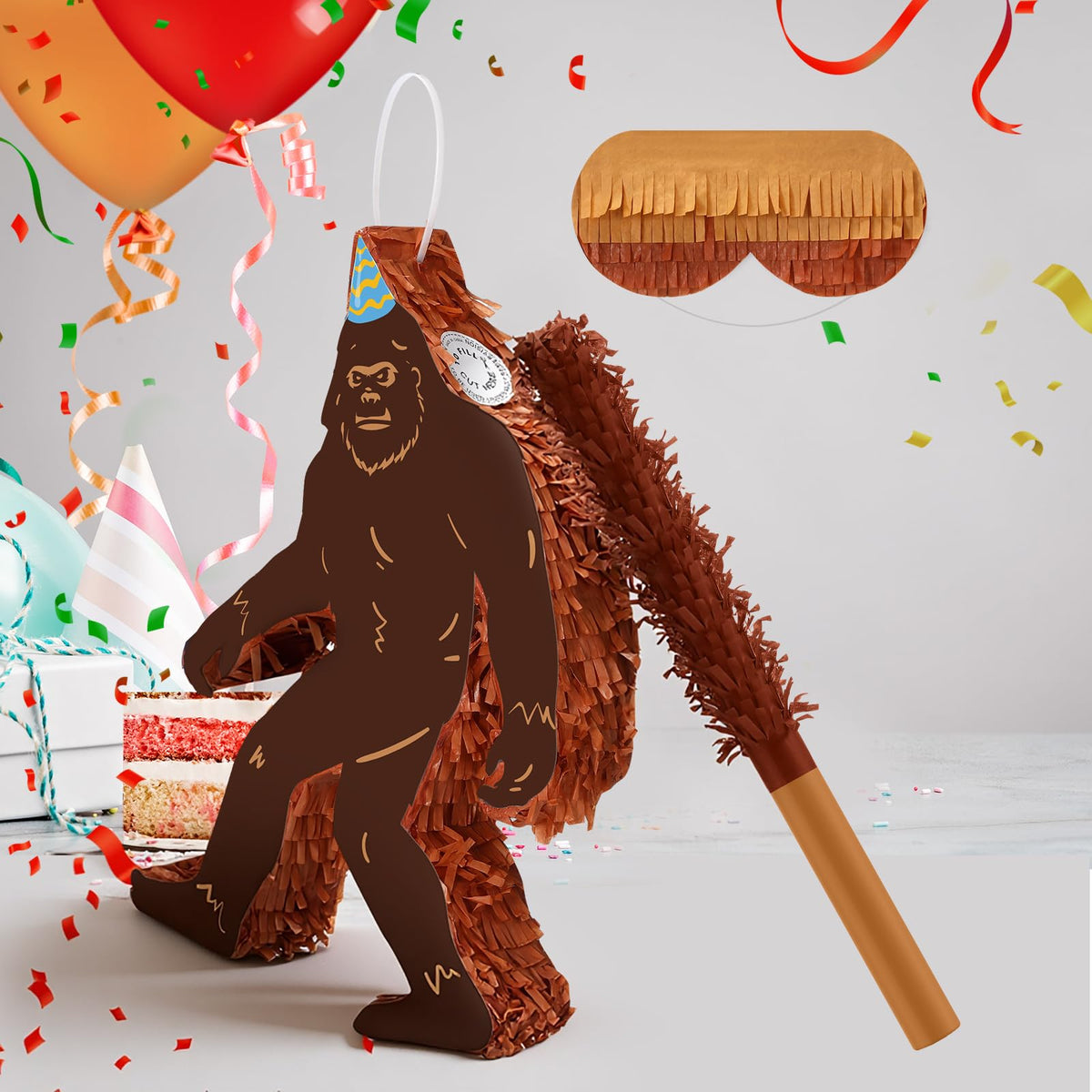 Seenelling Sasquatch Pinata size 38-41 cm ideal for most parties