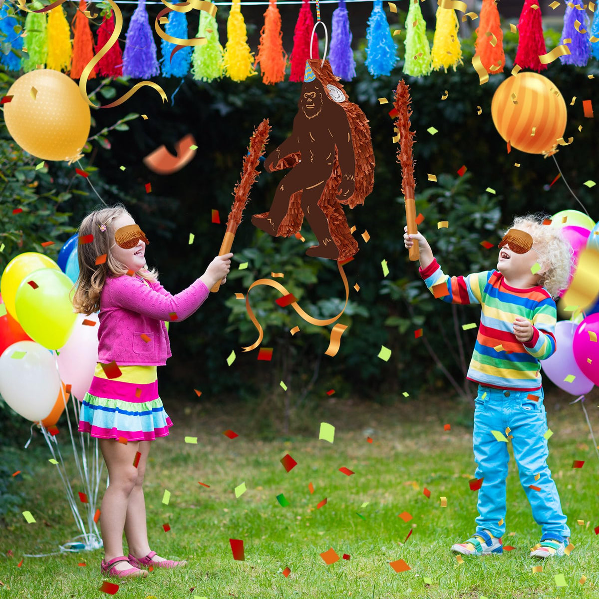Seenelling Sasquatch Pinata versatile for birthdays and piñata-themed events
